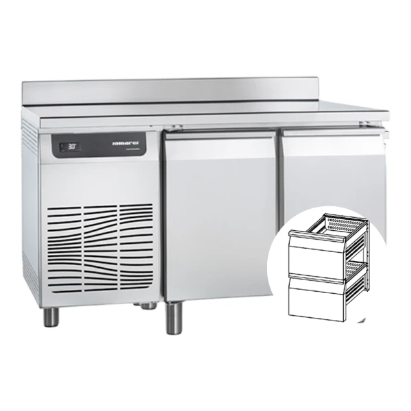 Samaref Холодильний стіл з 4 шухлядами TG2 P PA TN + CAS 1212 G M image